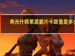 寿光 什锦果蔬脆片卡路里是多少