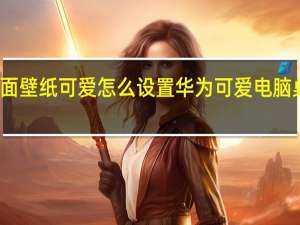 封面壁纸可爱怎么设置华为 可爱电脑桌面壁纸