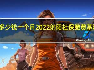 射阳社保多少钱一个月　2022射阳社保缴费基数及比例一览表