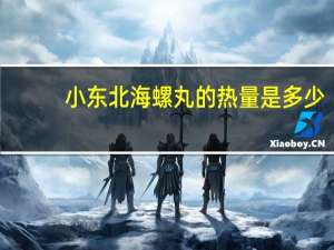 小东北 海螺丸的热量是多少