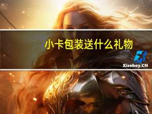 小卡包装送什么礼物