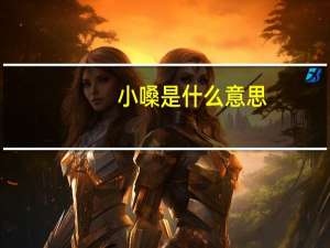 小嗓是什么意思
