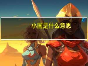 小国是什么意思