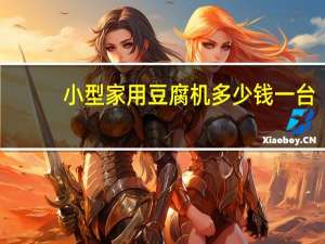 小型家用豆腐机多少钱一台