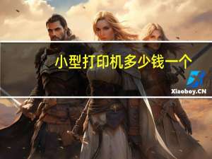 小型打印机多少钱一个（家用小型打印机多少钱）