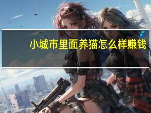 小城市里面养猫怎么样赚钱