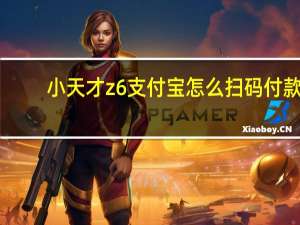 小天才z6支付宝怎么扫码付款-小天才z6如何扫码支付