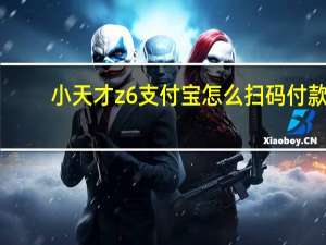 小天才z6支付宝怎么扫码付款