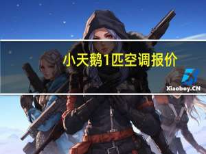 小天鹅1匹空调报价
