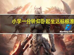 小学一分钟仰卧起坐达标标准