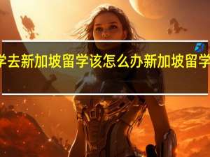 小学去新加坡留学该怎么办 新加坡留学一年费用