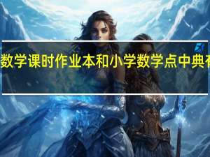 小学数学课时作业本和小学数学点中典有什么不同