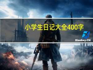 小学生日记大全400字（小学生日记大全）