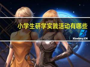 小学生研学实践活动有哪些