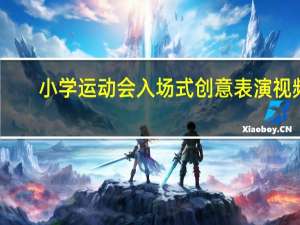 小学运动会入场式创意表演视频（小学运动会入场式创意表演）