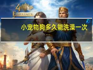 小宠物狗多久能洗澡一次
