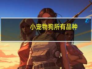 小宠物狗所有品种