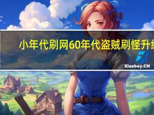 小年代刷网 60年代盗贼刷怪升级(60年代盗贼纯刷怪升级路线)
