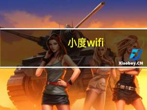 小度wifi（小度 wifi）