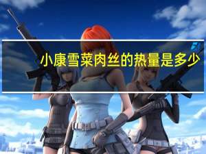 小康雪菜肉丝的热量是多少