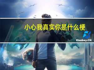 小心我真实你是什么梗
