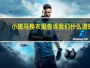 小斑马换衣服告诉我们什么道理