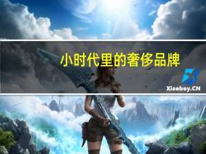 小时代里的奢侈品牌（小时代里的奢侈品）