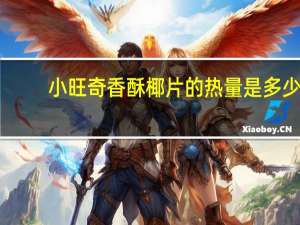 小旺奇 香酥椰片的热量是多少