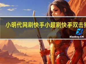 小明代网刷快手 小超刷快手双击播放