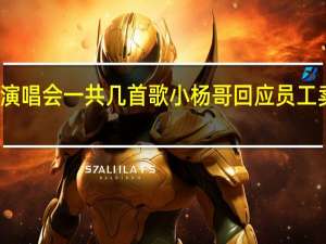 小杨哥演唱会一共几首歌 小杨哥回应员工卖演唱会门票