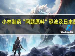 小林制药“问题原料”恐波及日本国内3.3万家企业