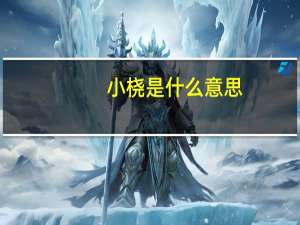小桡是什么意思
