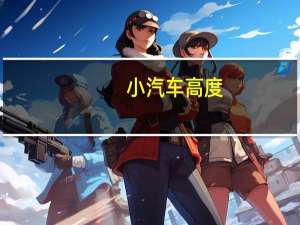 小汽车高度