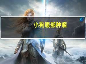 小狗腹部肿瘤