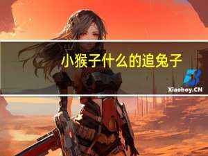 小猴子什么的追兔子