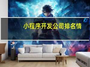 小程序开发公司排名情