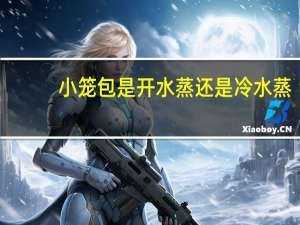 小笼包是开水蒸还是冷水蒸