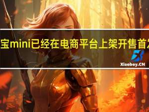 小米会议宝mini已经在电商平台上架开售首发到手价799元