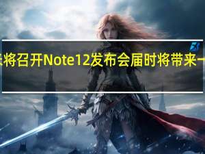 小米将召开Note12发布会届时将带来一大波新品