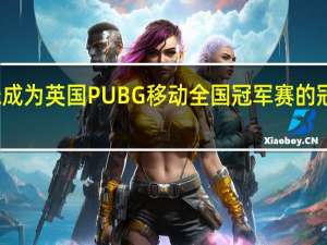 小米成为英国PUBG移动全国冠军赛的冠名赞助商