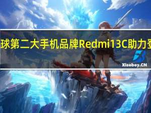 小米成全球第二大手机品牌 Redmi 13C 助力登顶经济型市场