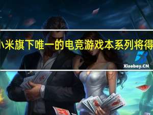 小米旗下唯一的电竞游戏本系列将得到更新