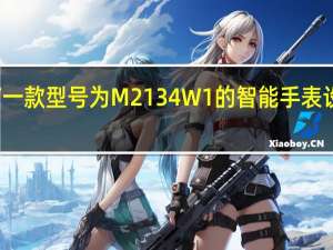 小米有一款型号为M2134W1的智能手表设备正式入网