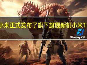 小米正式发布了旗下旗舰新机小米13Ultra