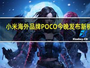 小米海外品牌POCO今晚发布新机F4