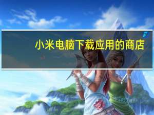 小米电脑下载应用的商店（小米应用商店电脑版下载）
