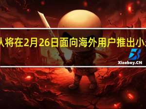 小米确认将在2月26日面向海外用户推出小米13系列机型