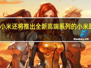 小米还将推出全新高端系列的小米路由器