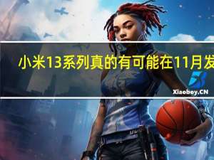 小米13系列真的有可能在11月发布