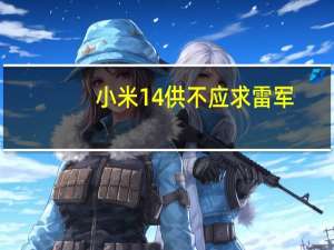 小米14供不应求 雷军：相比小米13 跨越式升级